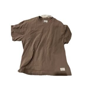 Public Supply NYC Oversized Beige T-Shirt Mens XL
